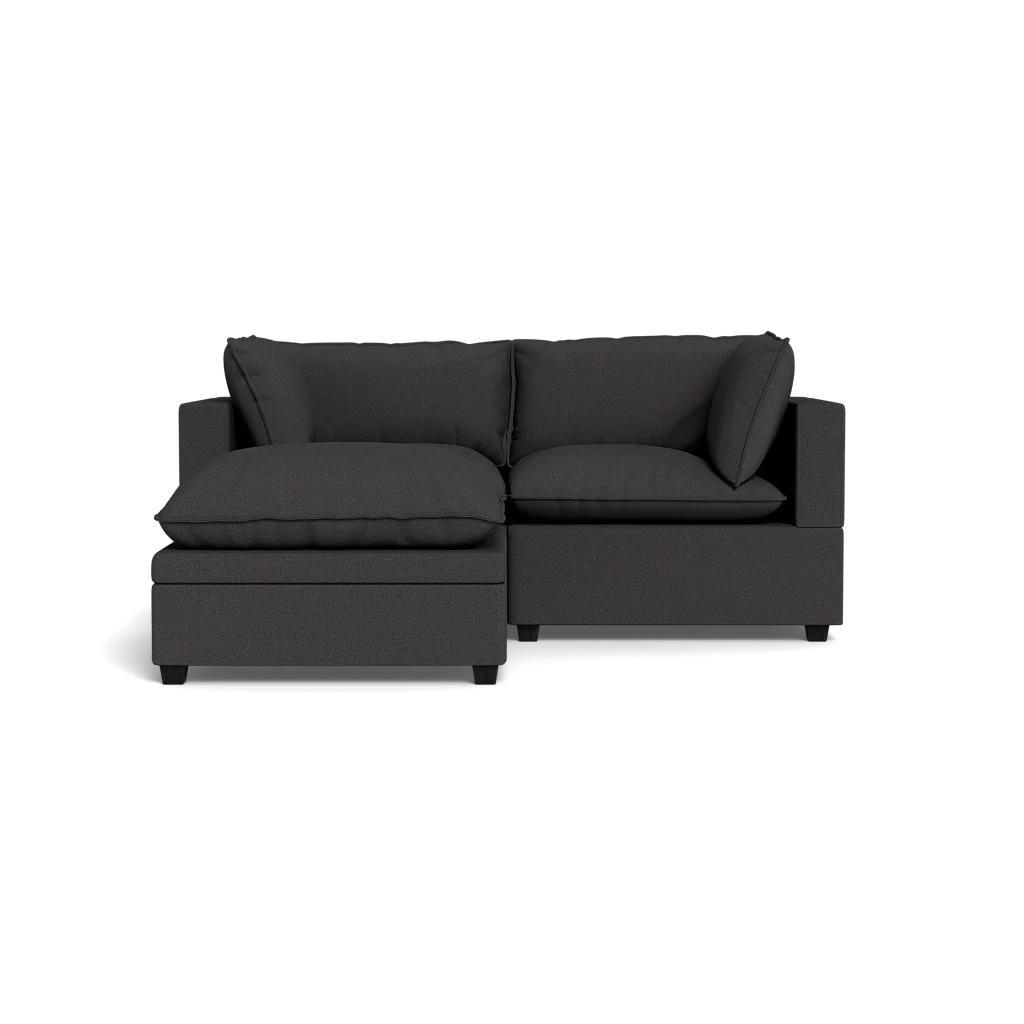 Kova Pillow Cushion Sofa 86" + Ottoman - Image 11