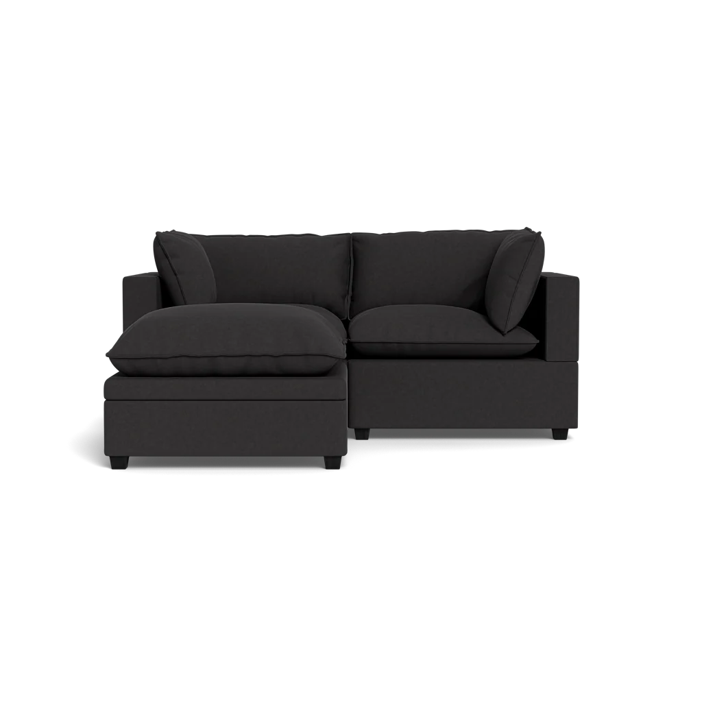 Kova Pillow Cushion Sofa 86" + Ottoman - Image 28