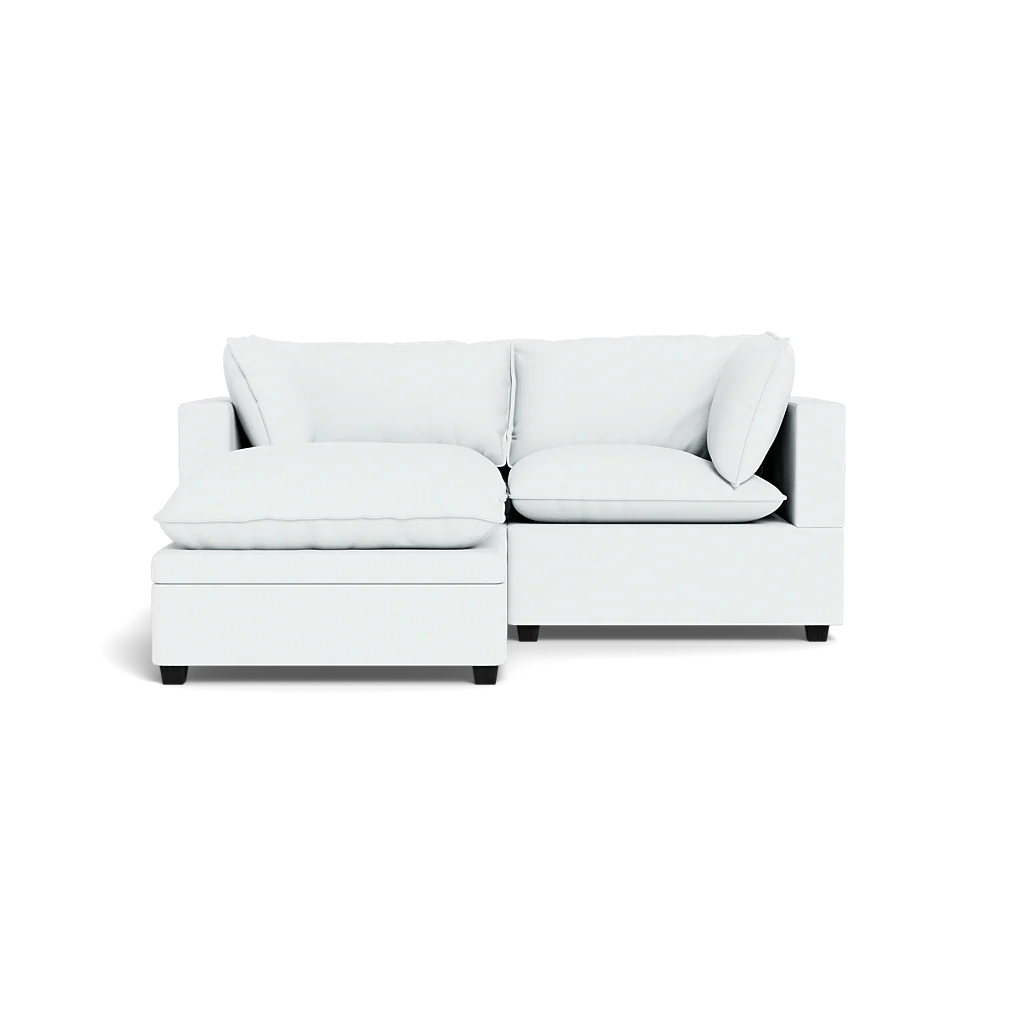 Kova Pillow Cushion Sofa 86" + Ottoman - Image 34