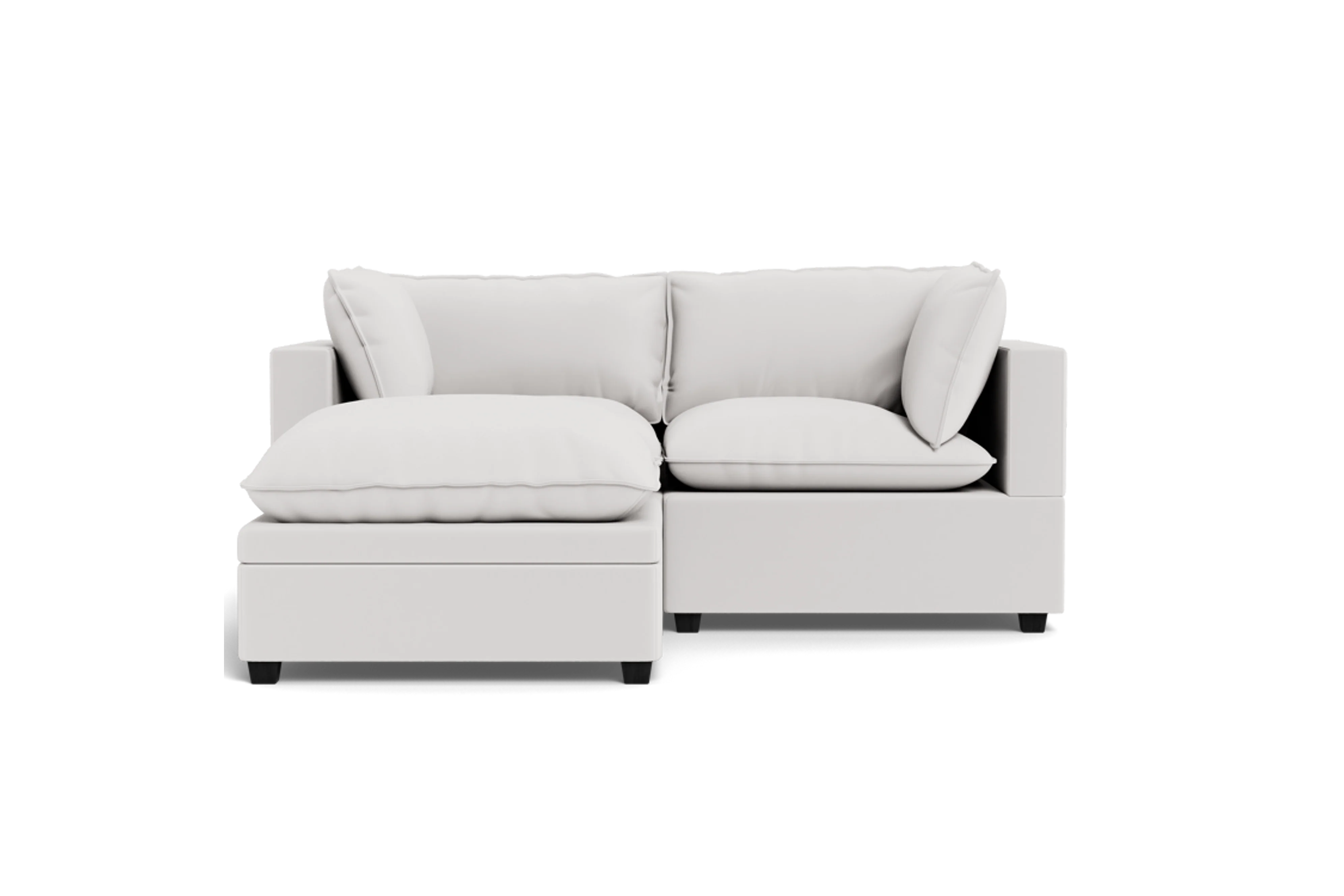 Kova Pillow Cushion Sofa 86" + Ottoman - Image 37