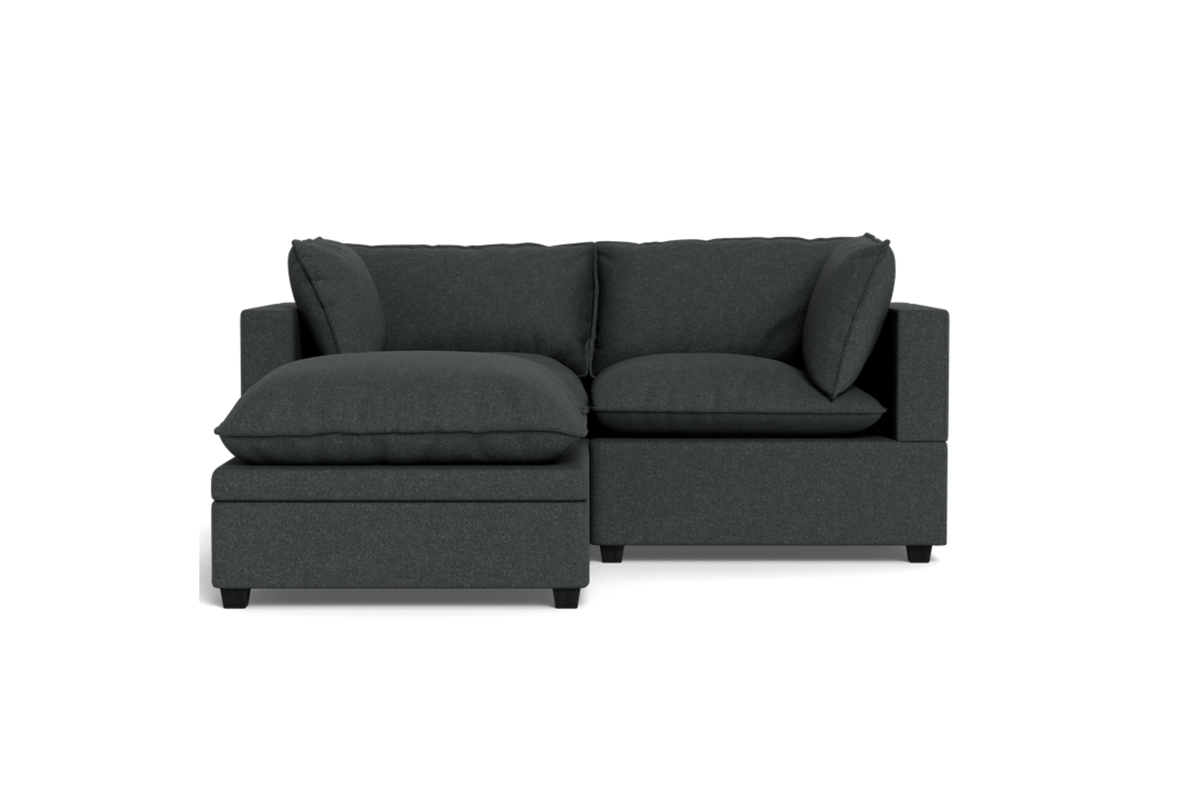 Kova Pillow Cushion Sofa 86" + Ottoman - Image 47