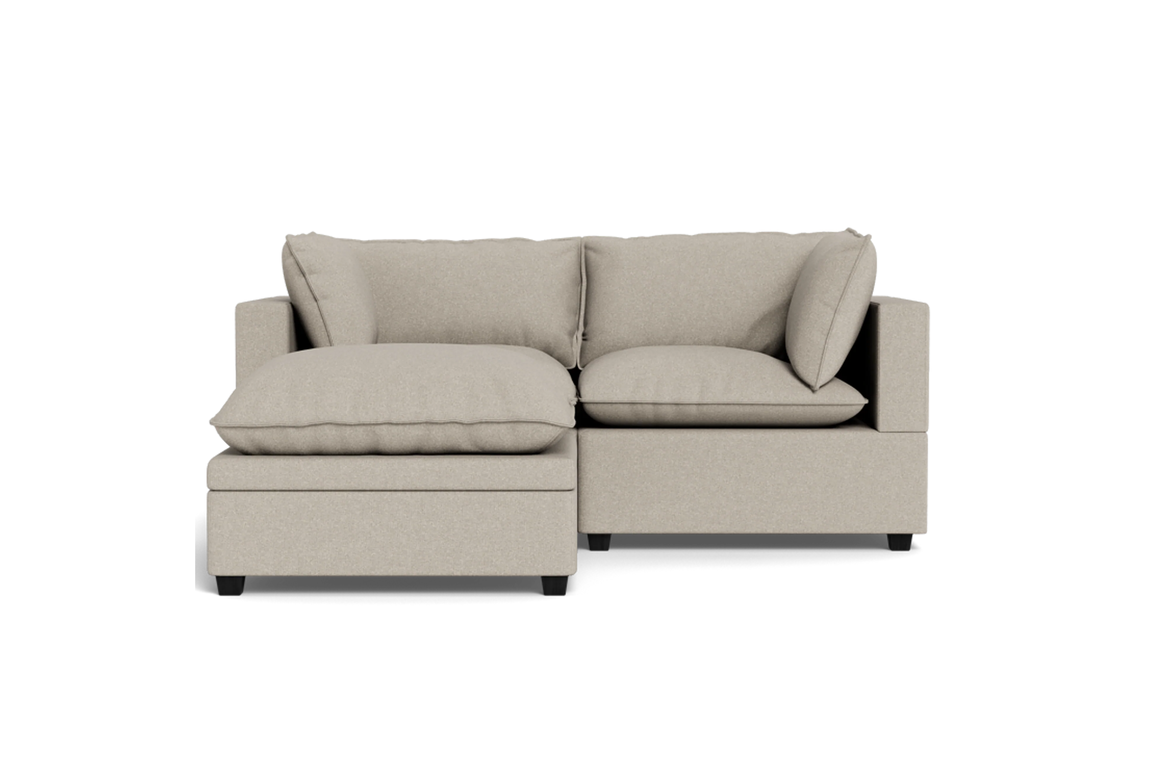 Kova Pillow Cushion Sofa 86" + Ottoman - Image 48