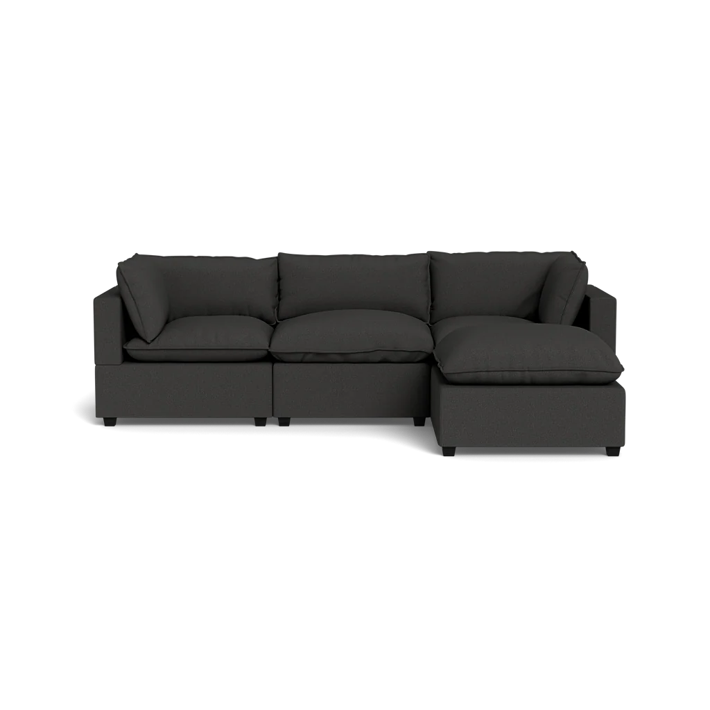 Kova Pillow Cushion Sofa 122" + Ottoman - Image 11