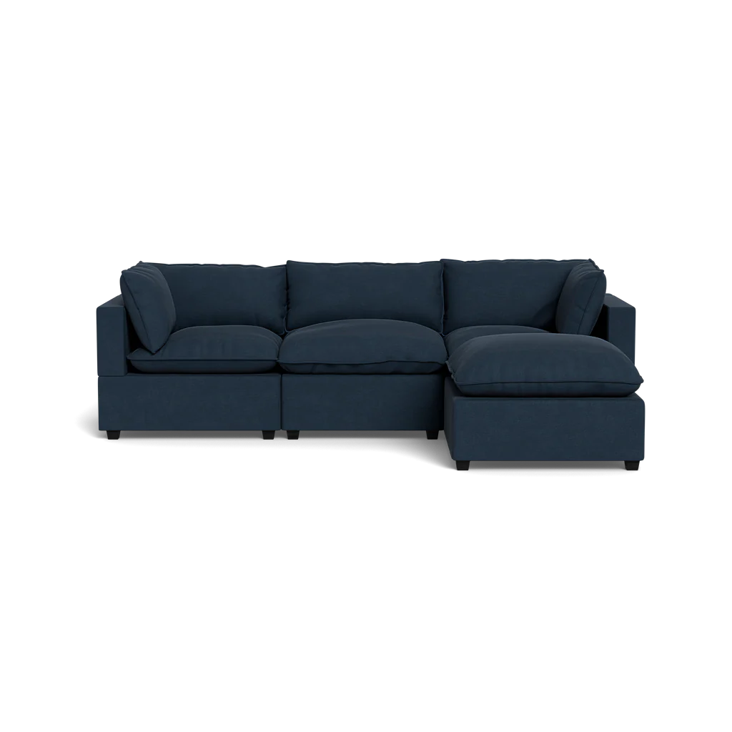 Kova Pillow Cushion Sofa 122" + Ottoman - Image 16
