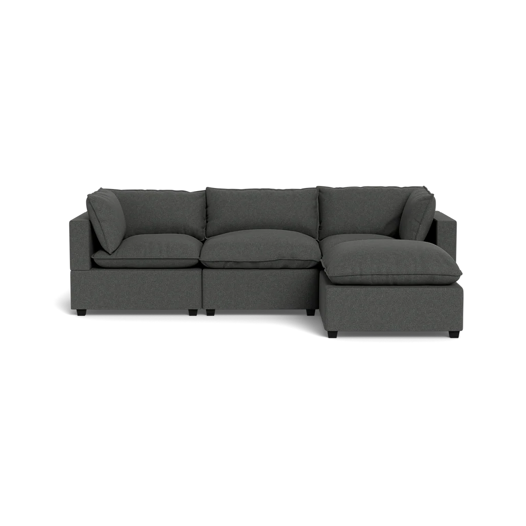 Kova Pillow Cushion Sofa 122" + Ottoman - Image 20