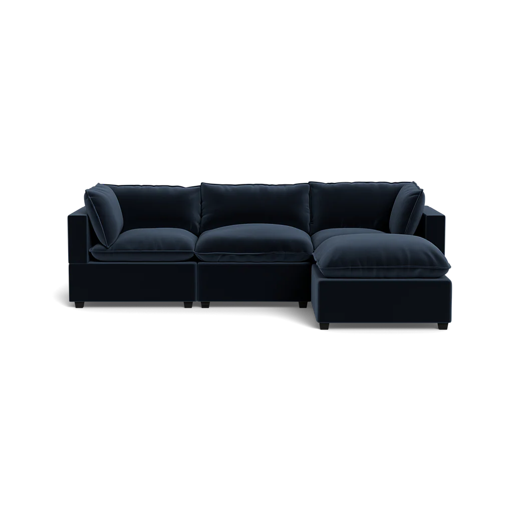 Kova Pillow Cushion Sofa 122" + Ottoman - Image 22