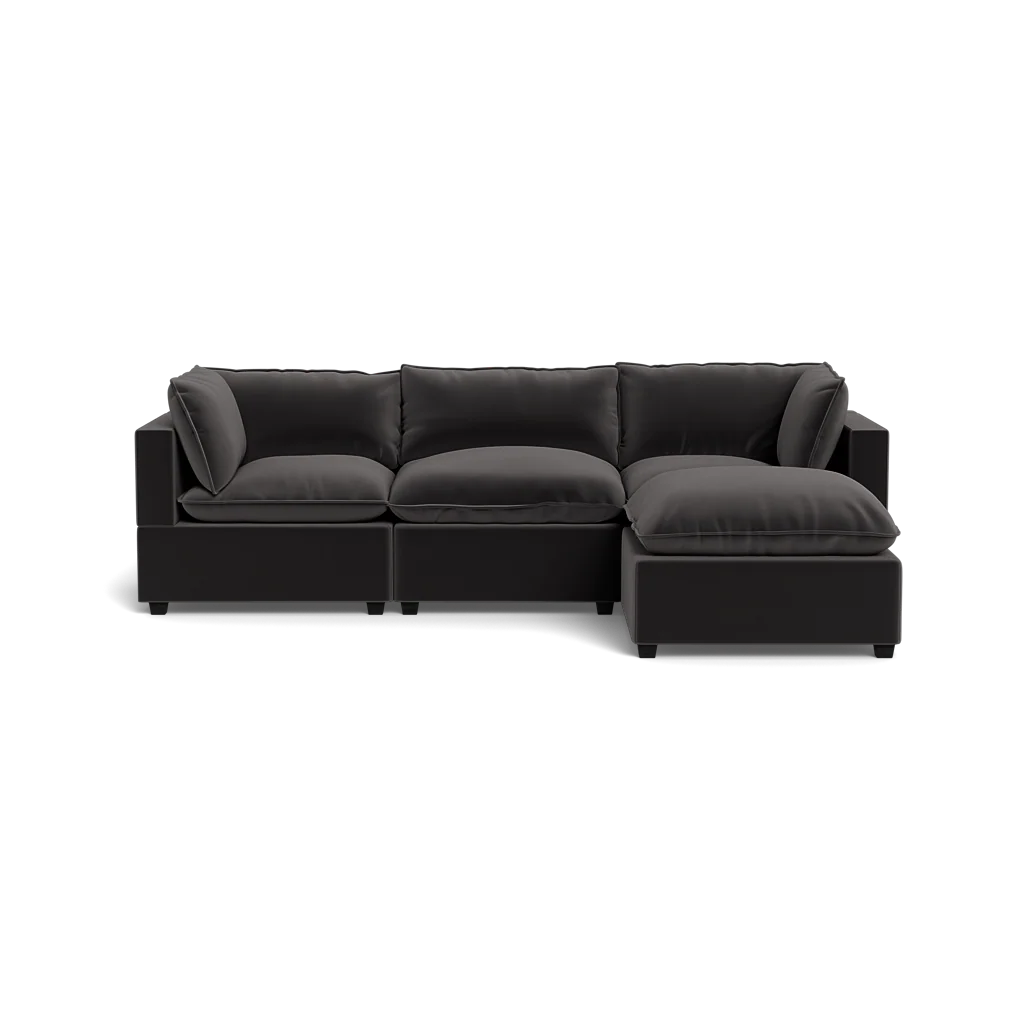 Kova Pillow Cushion Sofa 122" + Ottoman - Image 24
