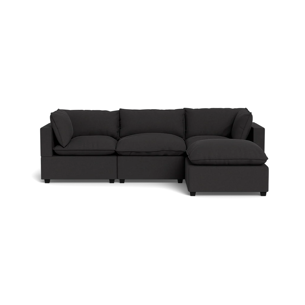 Kova Pillow Cushion Sofa 122" + Ottoman - Image 28