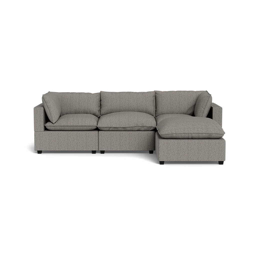 Kova Pillow Cushion Sofa 122" + Ottoman - Image 29