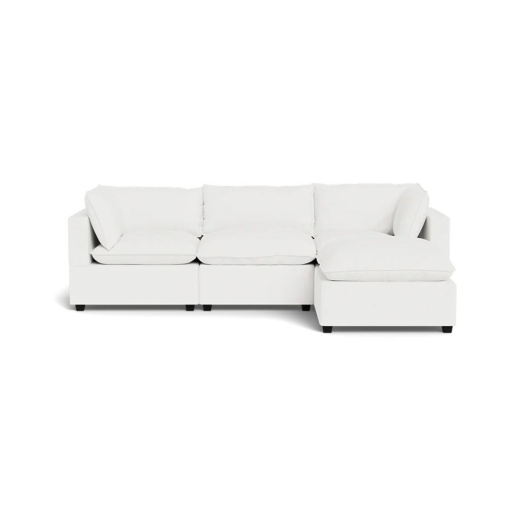 Kova Pillow Cushion Sofa 122" + Ottoman - Image 30