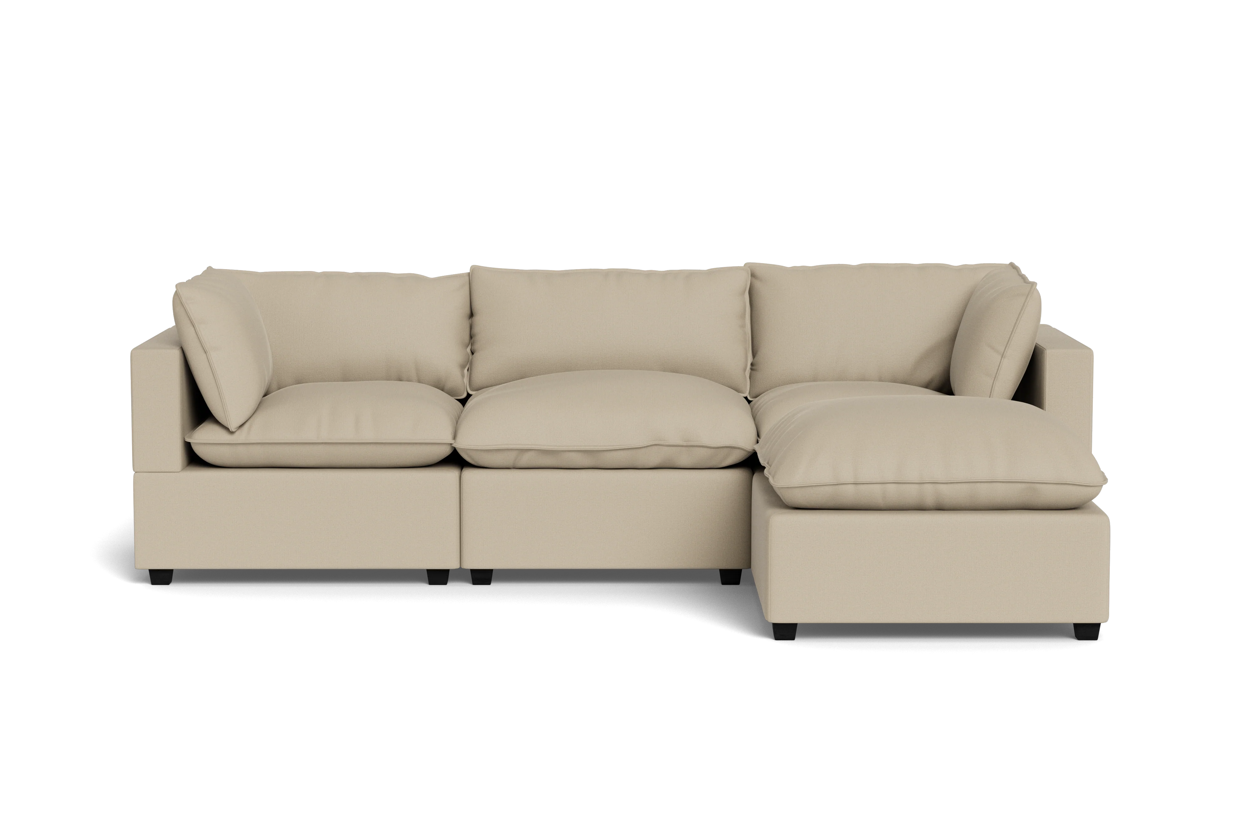 Kova Pillow Cushion Sofa 122" + Ottoman - Image 62
