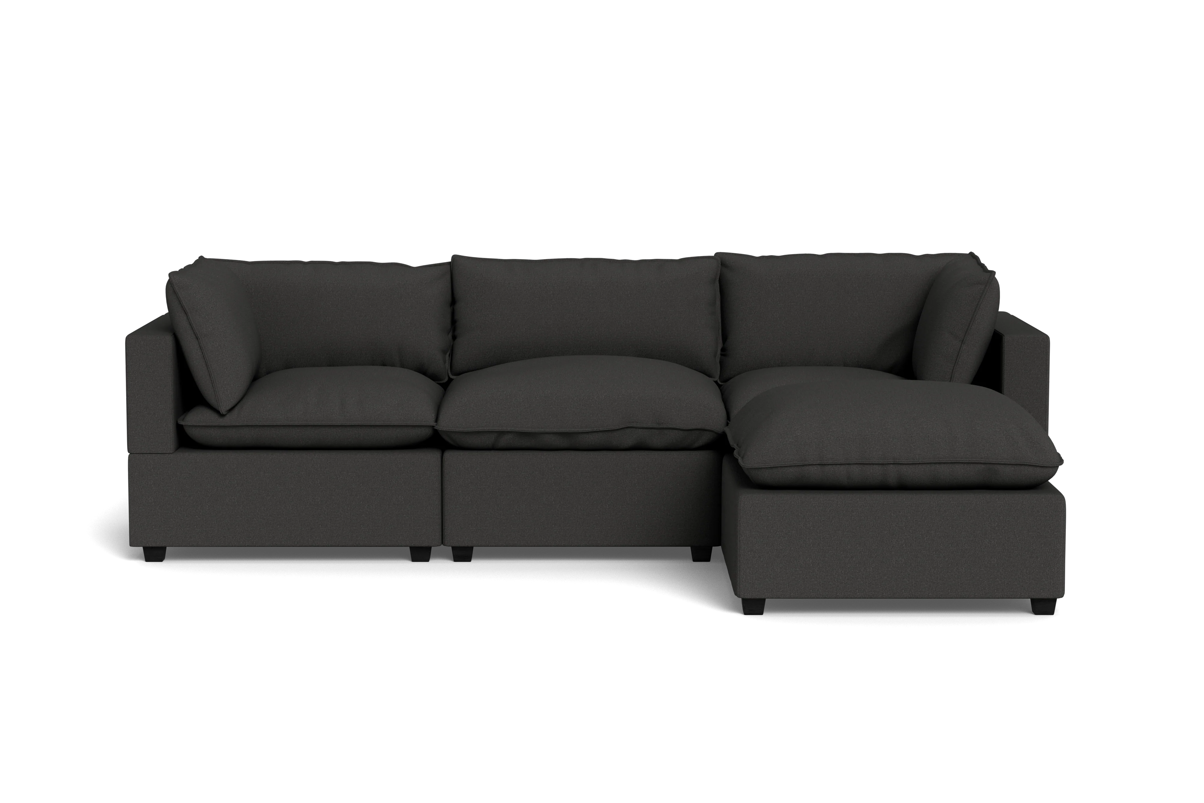 Kova Pillow Cushion Sofa 122" + Ottoman - Image 65