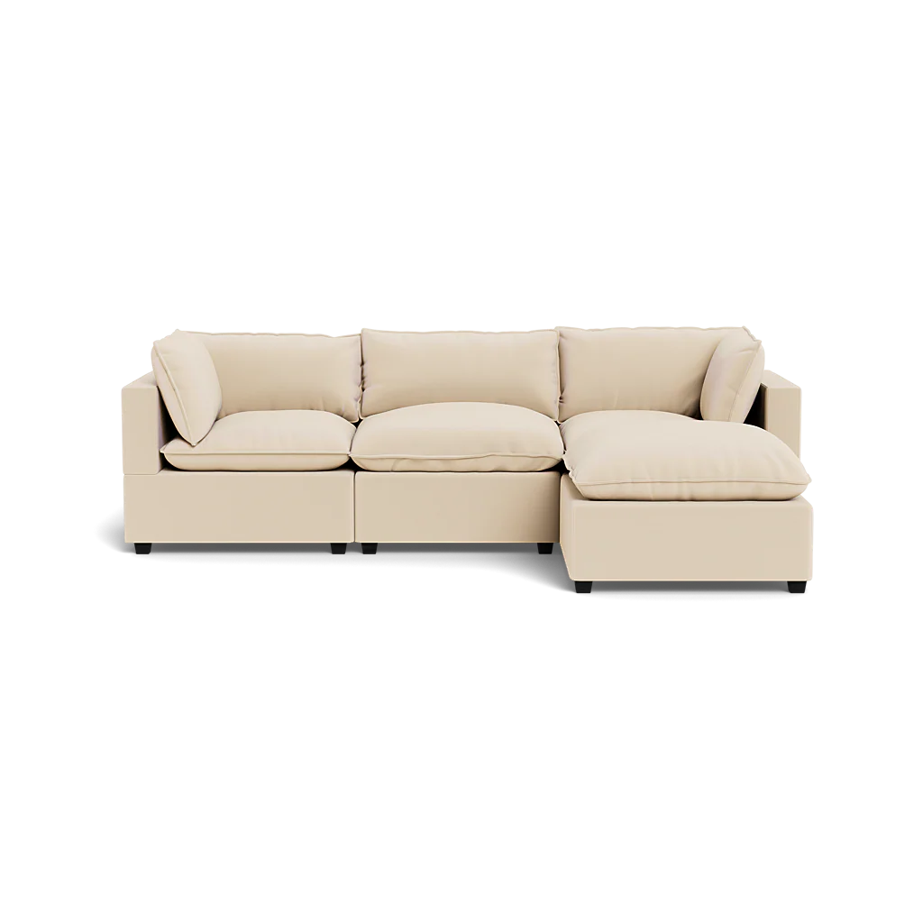 Kova Pillow Cushion Sofa 122" + Ottoman - Image 9