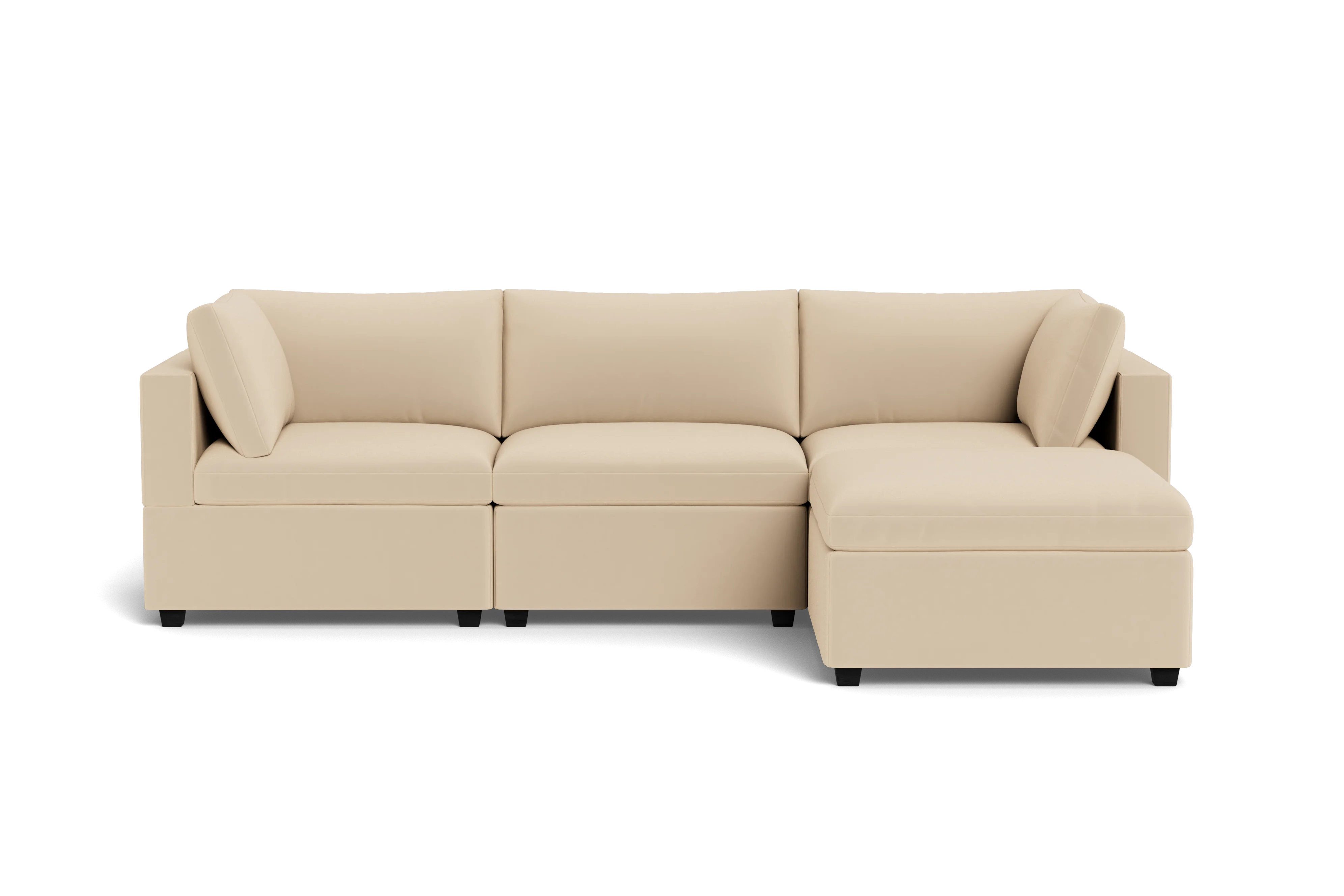 Kova Box Cushion Sofa 122" + Ottoman - Image 35