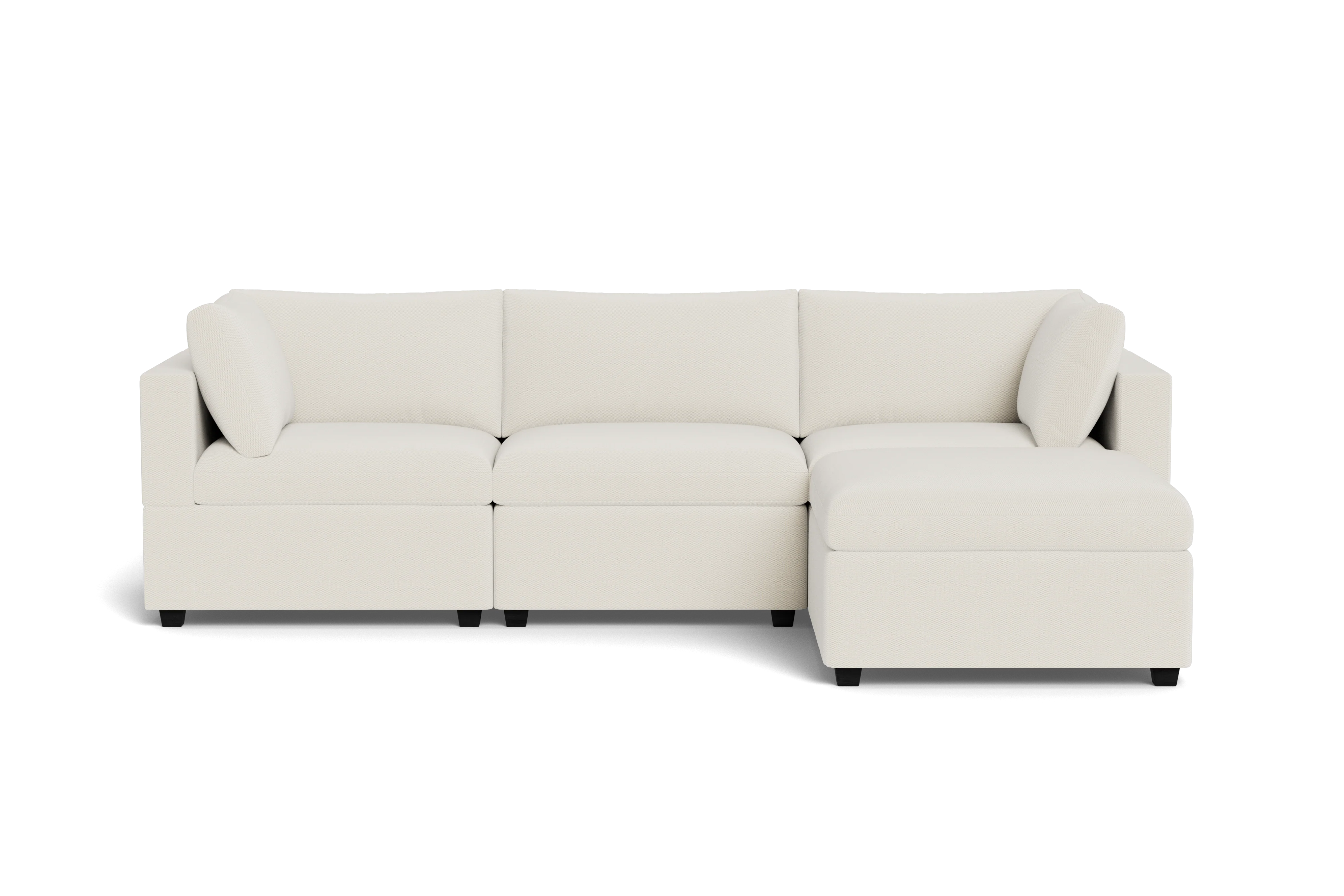 Kova Box Cushion Sofa 122" + Ottoman - Image 49