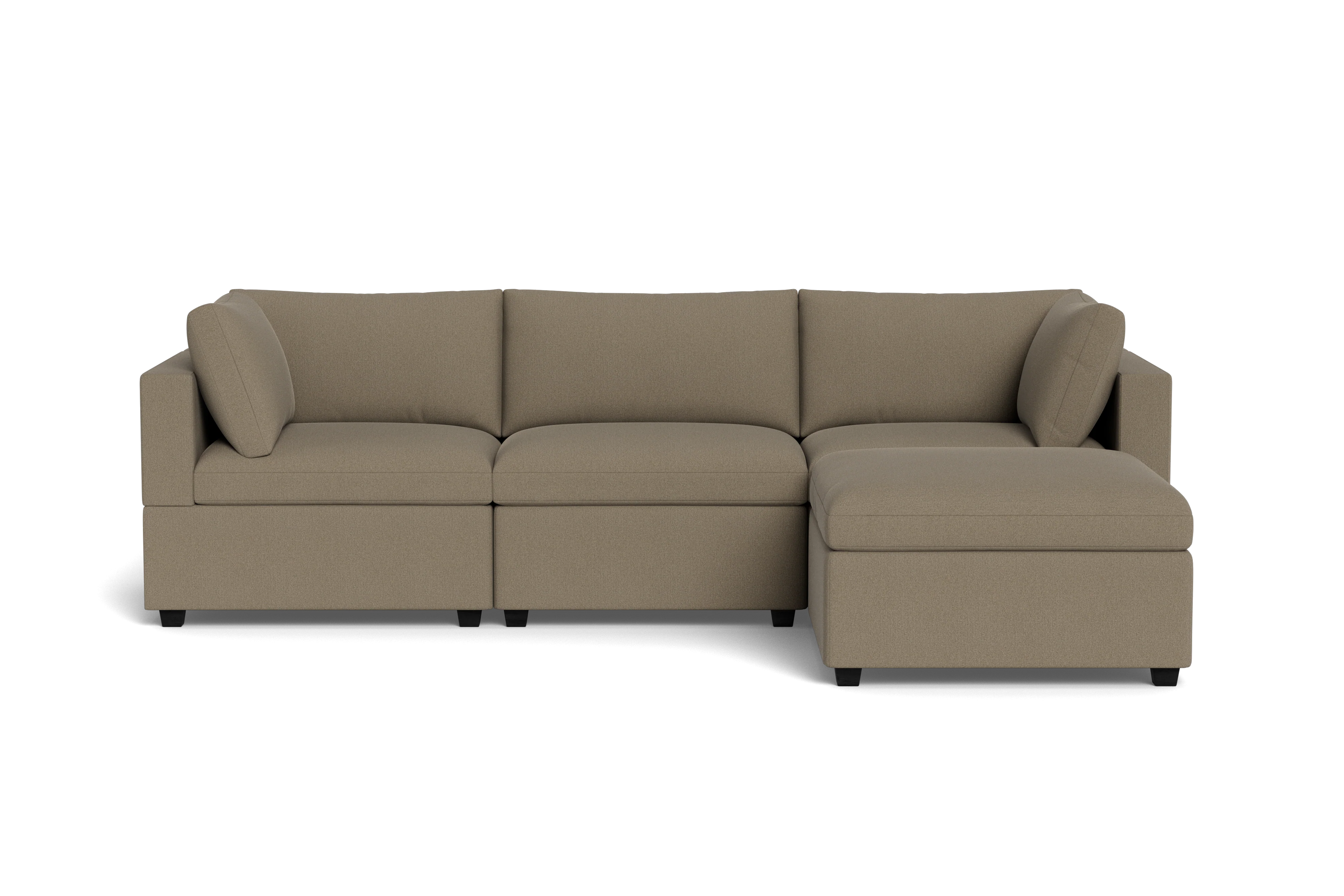 Kova Box Cushion Sofa 122" + Ottoman - Image 58